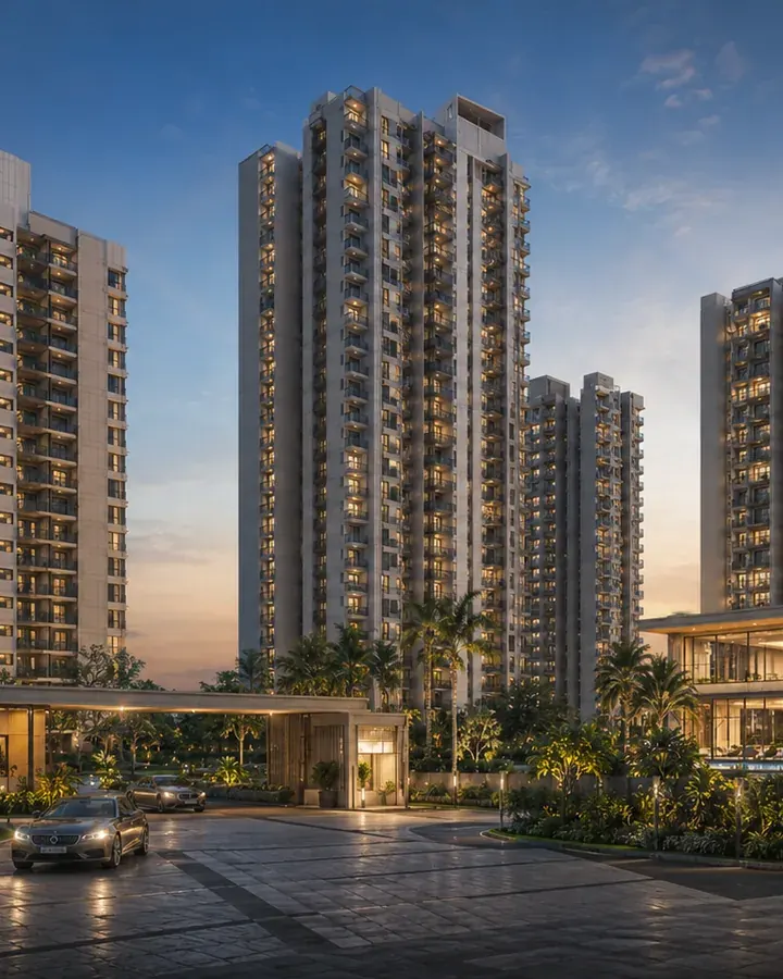 Puravankara Sarjapur Road project exterior reference image